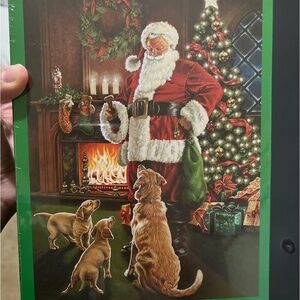 Christmas Santa Claus party oversized puzzle